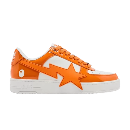 Кроссовки Bape Bapesta OS #3 M2, оранжевые