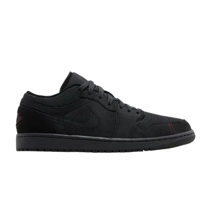 Кроссовки Air Jordan 1 Low SE Craft, темно-красные