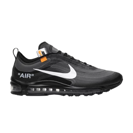 Кроссовки Off-White x Nike Air Max 97, черные