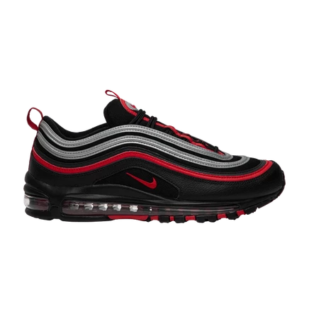 Кроссовки Nike Air Max 97 Reflective Bred, черные
