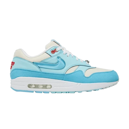 Кроссовки Nike Air Max 1 Puerto Rico Day Blue Gale, голубые
