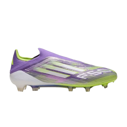 Бутсы Adidas Adizero F50 Elite Laceless FG, фиолетовые
