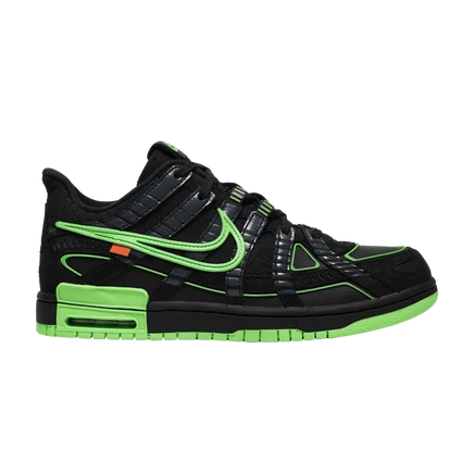 Мужские кроссовки Nike Off-White Air Rubber Dunk, зеленые