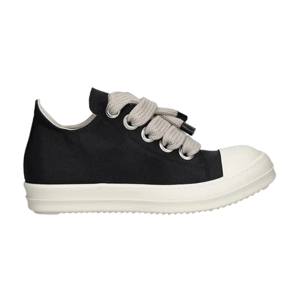 Женские кеды Rick Owens Concordians Jumbo Lace Low, черные