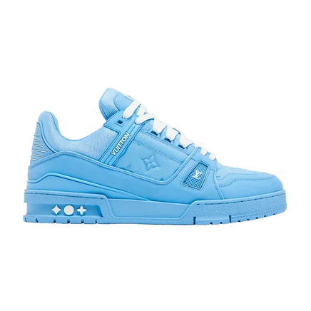 Кроссовки Louis Vuitton Trainer «Embossed Monogram», синие