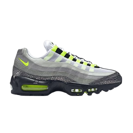 Кроссовки Nike Air Max 95 OG Premium «Neon Safari», серые
