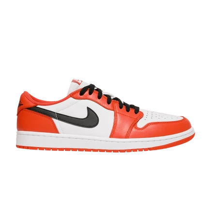 Кроссовки Air Jordan 1 Retro Low OG Starfish, оранжевые