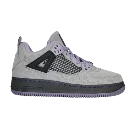 Детские кроссовки Air Jordan Force Fusion 4 GS «Laser», серые