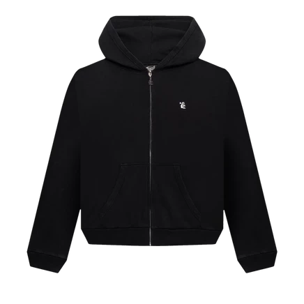 Худи Hellstar Essentials на молнии, черная