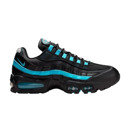 Кроссовки Nike Air Max 95 OG Baltic Blue, черные