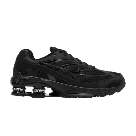 Кроссовки Supreme x Nike Shox Ride 2, черные