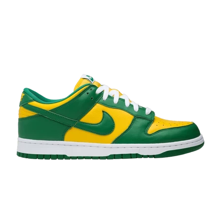 Кроссовки Nike Dunk Low SP Brazil 2020, зеленые