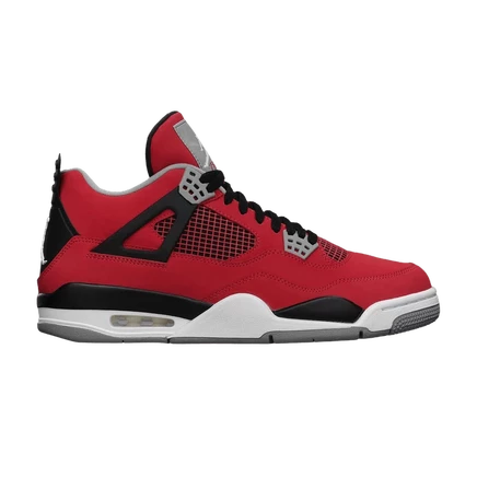 Кроссовки Air Jordan 4 Retro Toro Bravo, красные