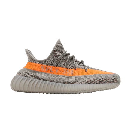 Кроссовки adidas yeezy boost 350 v2 beluga, рефлективные, серые