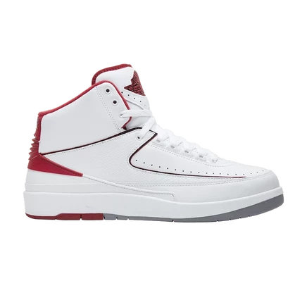 Мужские кроссовки Air Jordan 2 Retro «Chicago Home», белые