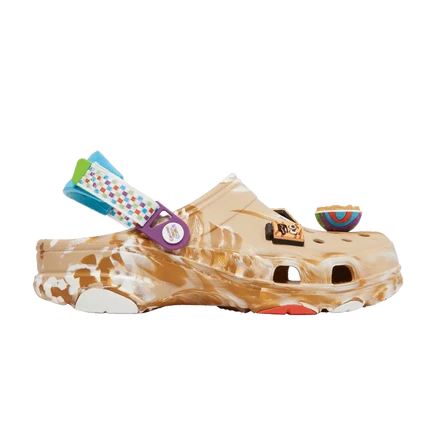 Клоги Crocs Classic All-Terrain Cinnamon Toast Crunch, коричневые