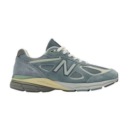AURALEE x New Balance 990v4 Сделано в США, синий 