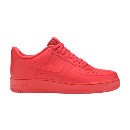 Мужские кроссовки Nike Air Force 1 Low '07 LV8 1 «Triple Red», красные