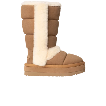 Женские ботинки Ugg Classic Chillapeak Tall, коричневые