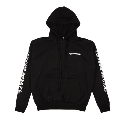 Худи Chrome Hearts Script Logo, черная