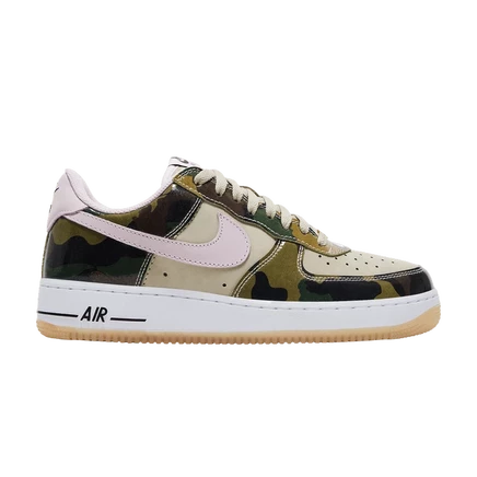 Кроссовки Nike Air Force 1 Low «Patent Camo», зеленые