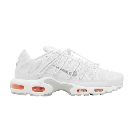 Кроссовки Nike Air Max Plus Utility «White Safety Orange», бело-оранжевые