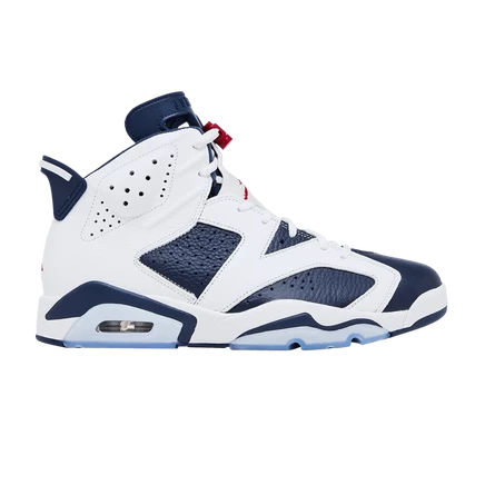 Мужские кроссовки Air Jordan 6 ретро «Olympic» 2024, синие