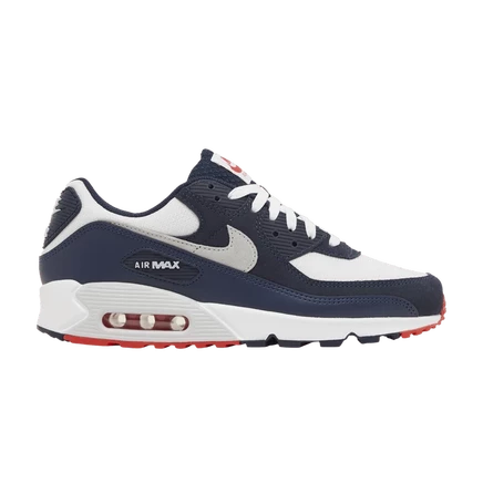 Кроссовки Nike Air Max 90 'Obsidian Track Red' синие