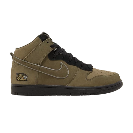 Кроссовки Soulgoods x Nike Dunk High SP «90s», зеленые