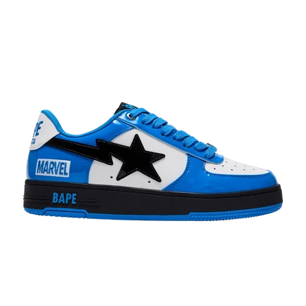 Кроссовки Bape Bapesta «Mr. Fantastic и Invisible Woman», синие