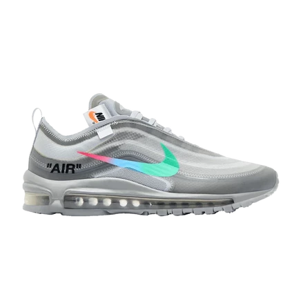 Кроссовки Off-White x Nike Air Max 97 «Menta», серые