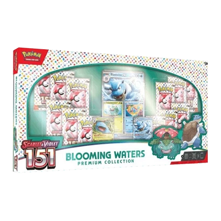 Коллекционный премиум-бокс Pokémon Scarlet & Violet 151 «Blooming Waters»
