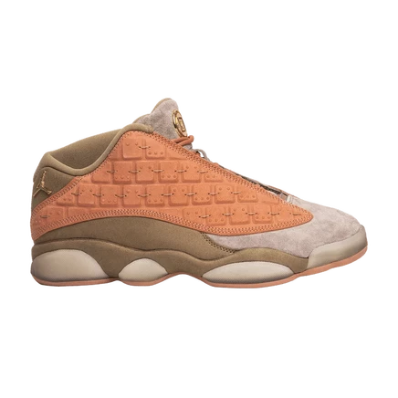Кроссовки Air Jordan 13 Low CLOT Terracotta, терракотовые
