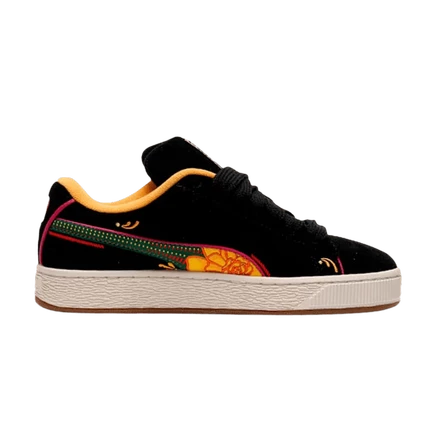 Кроссовки Puma Suede XL La Catrina Día de Muertos, черные