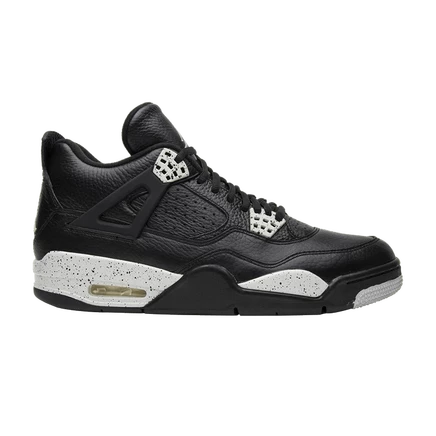 Кроссовки Air Jordan 4 Retro LS «Oreo» 2015, черные