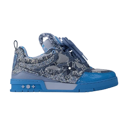 Кроссовки Louis Vuitton Skate Sneaker Blue Monogram, синие