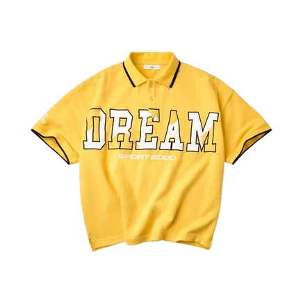Мужское поло Vale Forever Dreams, желтое