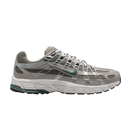 Кроссовки Nike P-6000 «Cream Silver Clay Green», кремовые