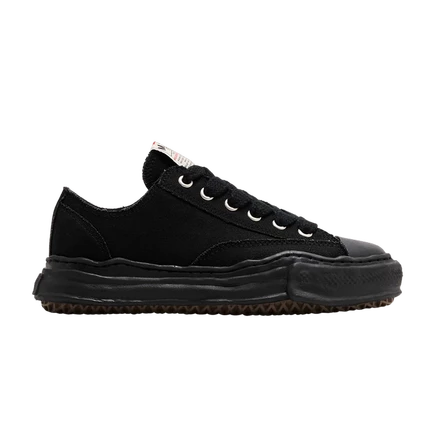 Кроссовки Maison Mihara Yasuhiro Peterson OG Sole Canvas Low, черные