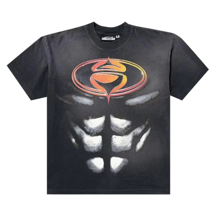 Мужская футболка Hellstar Superhero, черная