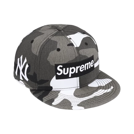 Кепка Supreme x New Era Box Logo New York Yankees, черная