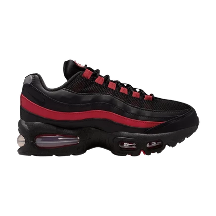 Кроссовки Nike Air Max 95 GS, черно-бордовые