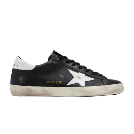 Кроссовки Golden Goose Superstar, черно-белые