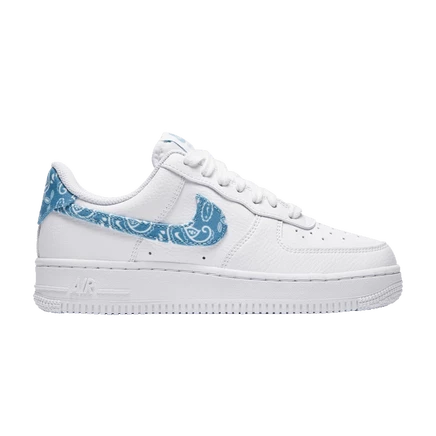 Женские кроссовки Nike Air Force 1 пейсли, белые