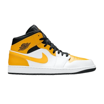 Кроссовки Air Jordan 1 Mid «University Gold», золотистые