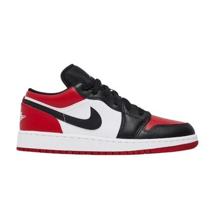 Детские кроссовки Air Jordan 1 Low GS, красные