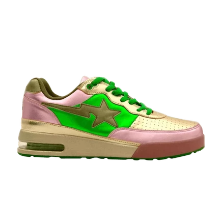 Кроссовки BAPE Pharrell Roadsta FS-034 Low, золотистые
