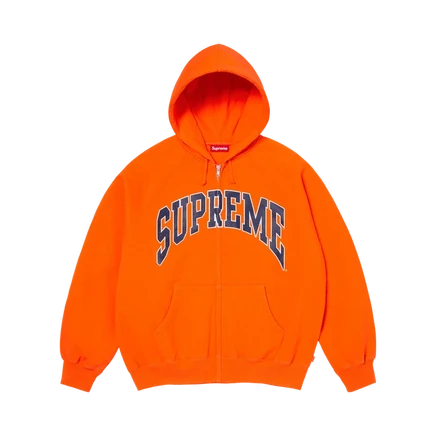 Толстовка с капюшоном Supreme Cracked Raglan на молнии 