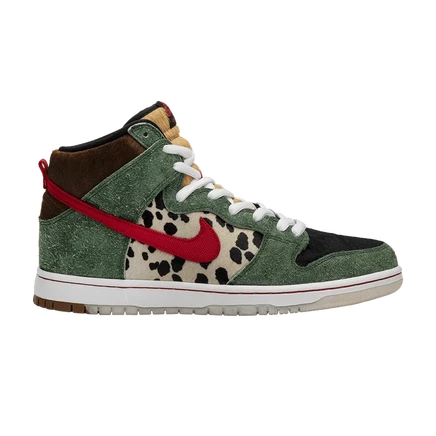 Мужские кроссовки Nike Dunk High SB Walk The Dog, зеленые