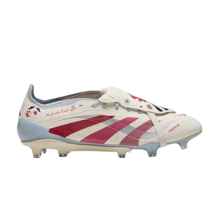 Женские бутсы Adidas Predator Elite TFG, кремовые